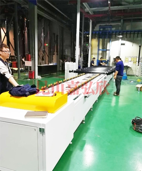 油缸组装线安装调试